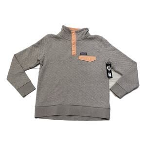Patagonia Women Organic Cotton Quilt Snap Pullover